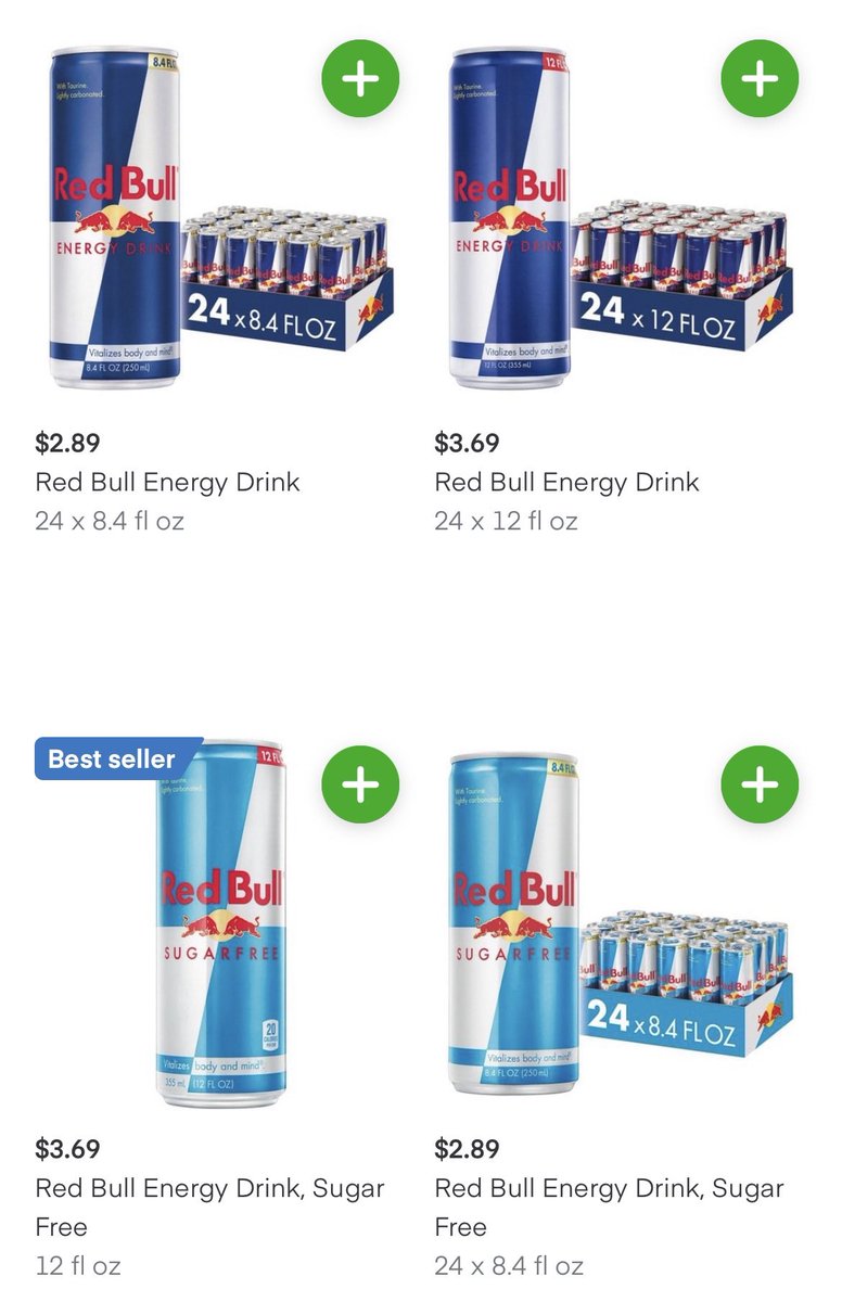 cooke_cooks's tweet photo. RED BULL 24pk PRICE ERROR  at LOWES ON INSTACART

search for redbull on lowes on instacart 24pk for 2$
(Live) https://t.co/20nNrfZVoy