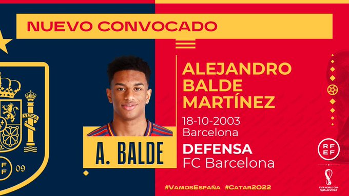 elchiringuitotv's tweet photo. 🚨¡ALEJANDRO BALDE, SUSTITUTO DE GAYÀ!🚨

🧐¿𝗢𝘀 𝗴𝘂𝘀𝘁𝗮 𝗹𝗮 𝗱𝗲𝗰𝗶𝘀𝗶ó𝗻 𝗱𝗲 𝗟𝘂𝗶𝘀 𝗘𝗻𝗿𝗶𝗾𝘂𝗲?

🔁RT-NO
❤️MG-SÍ

📺Nos vemos en #JUGONES a las 15:10h. https://t.co/Y9tEINb3TX