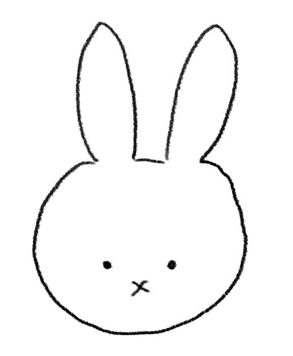 前に見ずに描いた🐰と親の顔より見た電気ねずみとマイステディと幼少期一生見たナリ〜 