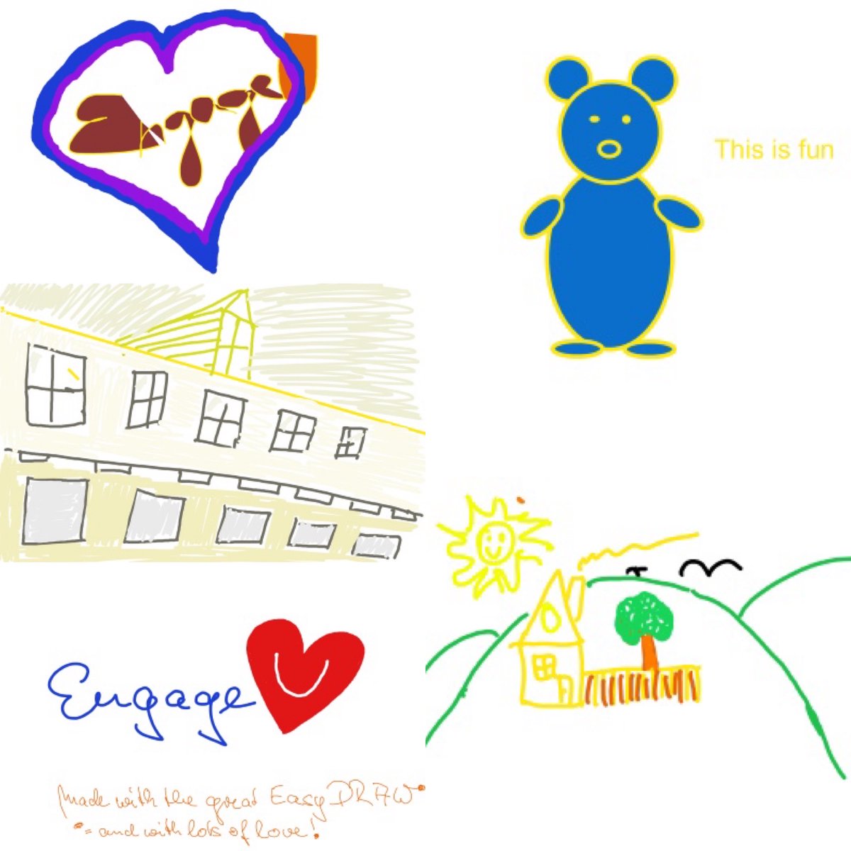 clickworks_eu's tweet photo. At #EngageU, we held an #EasyDraw competition with our add-on. ✍️
The competition was extremely difficult, and we ultimately chose four winners. Which one is your favorite? 🏆 https://t.co/kzPpVSsQbr
