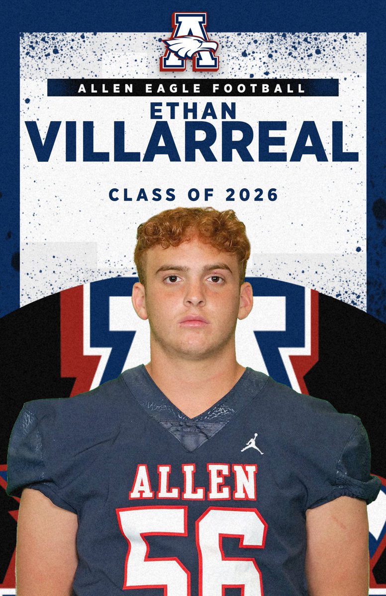 Friday Spotlight: College Coaches be sure to check out 2026 6’1 | 240 | OL/DL <a href="/EthanVilla55/">Ethan Villarreal</a> 

hudl.com/video/3/187516…

#RecruitTheA26 | 🅰️🆙 | <a href="/LFCEagles/">LFCEagles</a>