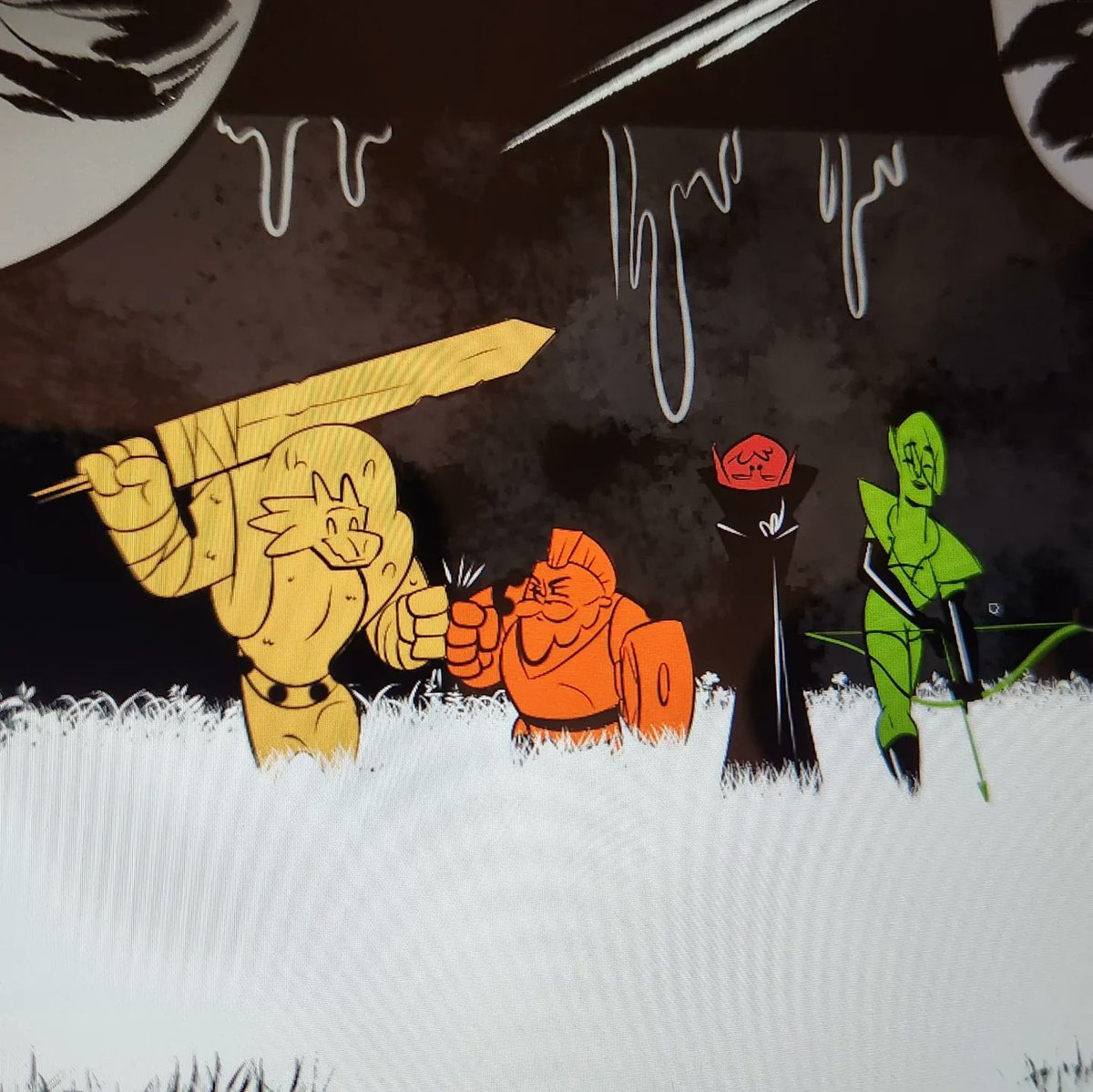 NerdsdayComic's tweet photo. It's been a long time since we left you without a dope picture to look at. 1/2 of us have moved &amp; the other 1/2 are still dealin with Hurricane Ian. But we're alive and wanted to let you know we haven't forgotten about you

#webcomics #comics #nerdsday #dnd #dnd5e https://t.co/4BXrKELqE1