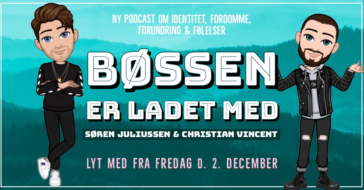Sammen med LGBT+aktivist, Christian Vincent, sætter jeg ord på nogle af de tanker der fylder når debatten om identitet raser. I første afsnit starter vi stille ud med at tale om konceptet "aktivisme". Du kan allerede nu høre highlights fra programmet her: linktr.ee/boessenerladet…