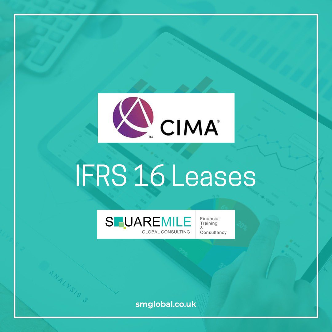 Join us on a free webinar organized by CIMA UK to help you navigate through IFRS 16 Leases.
Visit : cpd.cimaglobal.com/product/applic…
 #CFOs #controllers #internalaudit #externalaudit #regulators #analyst #charteredaccountants #cpa #accounting #finance #cima