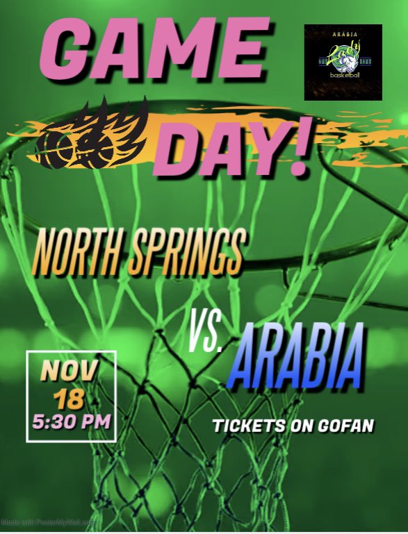 Arabia_gbb's tweet photo. Catch your Lady Rams in a matchup against North Springs later today! #grinderhookup @KyleSandy355 @SandysSpiel @PRO_Movement1 @PrepGirlsHoops https://t.co/8grfHqhCEv