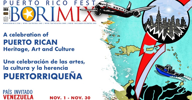 FordFoundation's tweet photo. Join our grantee @The_Clemente this month as they celebrate their annual #Borimix festival! This year it brings together Puerto Rican and Venezuelan artists to celebrate the rich cultural heritage of the communities across borders and histories.