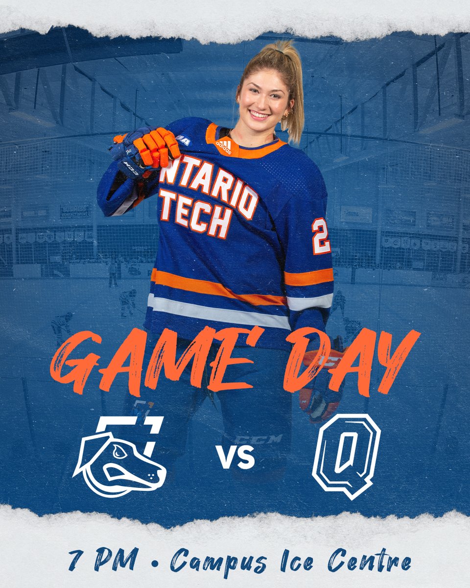 OT_Ridgebacks's tweet photo. Women’s Hockey Game Day

🆚 @queensgaels         
⏰ 7 PM
📍 Campus Ice Centre • Oshawa 
🎟️ https://t.co/CjitLxfWEb
🖥️ https://t.co/dBBbuAPMXU https://t.co/mY7ssM1lEX