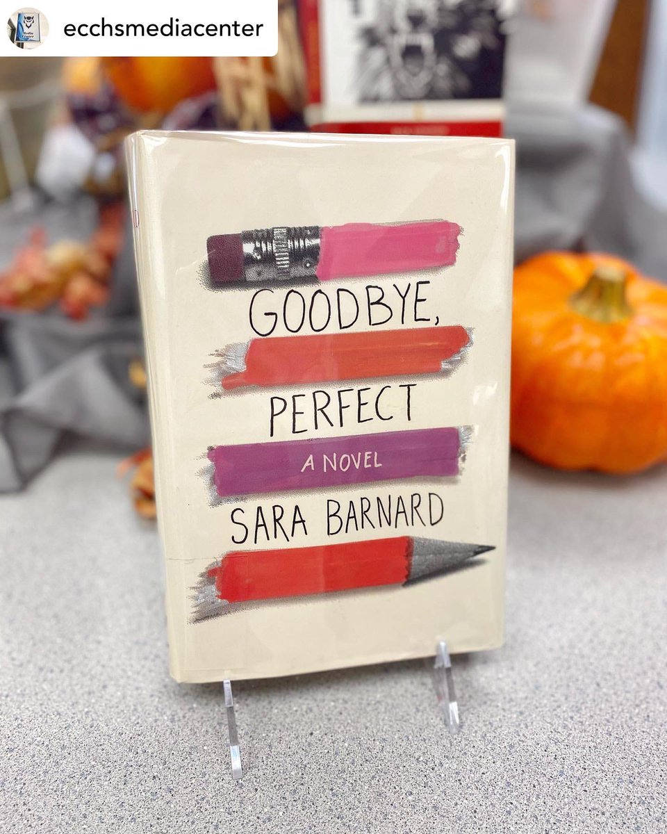 ECCHSmedia's tweet photo. Happy Friday, Blue Devils! Today’s #FirstPageFriday feature is Goodbye, Perfect by @saramegan. Swipe for the first page and then come check it out in the Media Center. Have a great Thanksgiving break, relax, and read lots of books! #GoodbyePerfect #ReadABook https://t.co/jbrIpZbg4D