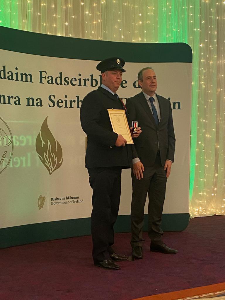 MCCFireService's tweet photo. Congratulations to all @MCCFireService fire-fighters, Driver Mechanics, Sub Officers and Station Officers who received their Long Service Awards yesterday in Trim.. 

13 staff received 20 year medals and 3  staff received 30 year medals @meathcoco https://t.co/7xFUb3cE9w