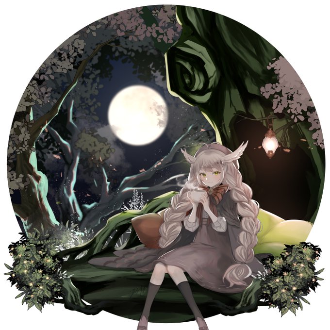 【 #Skeb 】VtuberのWinrieさんからのリクエスト。シチュエーションはお任せとのことだったので温かいものを飲んでひとやすみする場面を描かせていただきました!リクエストありがとうございました。 