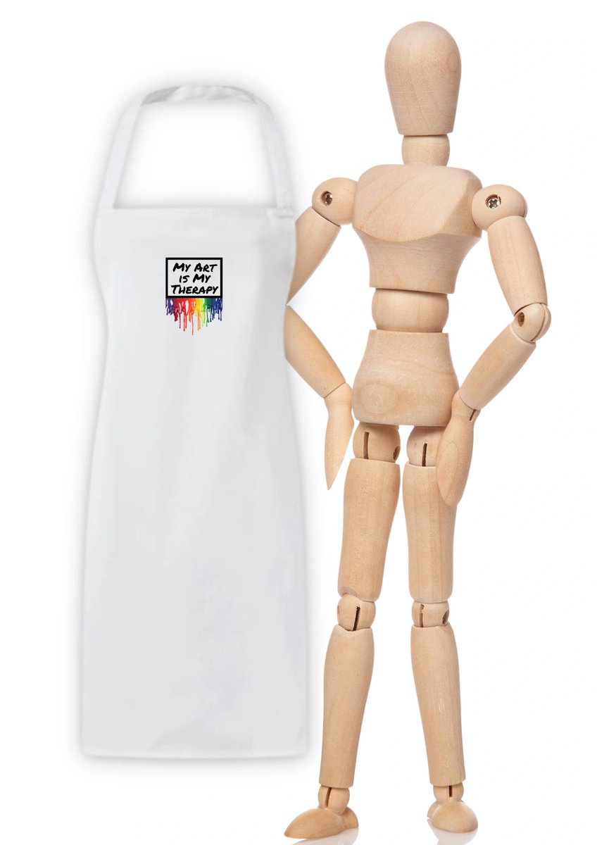 Inside_my_art's tweet photo. My Art Is My Therapy Artists Apron:

Every artist needs a good apron to keep their clothes clean! 

Our 'My Art Is My Therapy' will do just that!

https://t.co/w7SnsrF93A https://t.co/O8oocYQ7xx