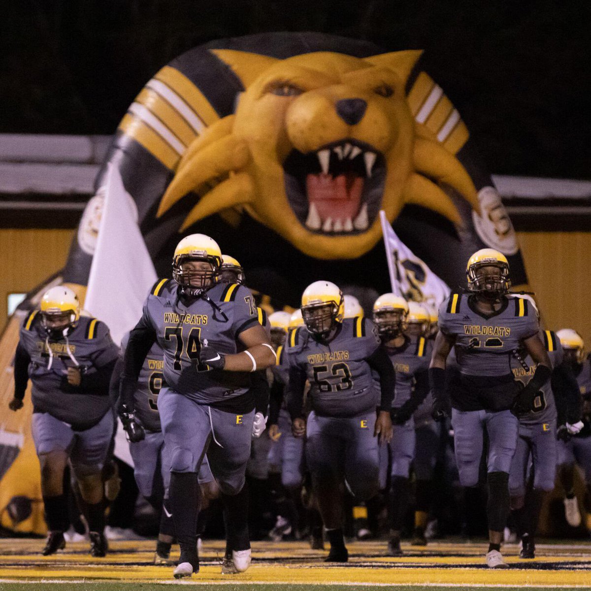 IamRachelChaney's tweet photo. Help us cheer on the Fighting Wildcats of @East_St_John_HS as they play in Round 2 of the playoffs today!! 
#GreatThingsHappeningAtTheE
#JourneyToExcellence https://t.co/O6xs0iLzK4
