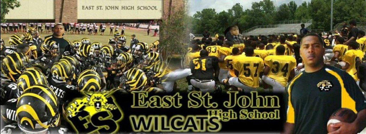 IamRachelChaney's tweet photo. Help us cheer on the Fighting Wildcats of @East_St_John_HS as they play in Round 2 of the playoffs today!! 
#GreatThingsHappeningAtTheE
#JourneyToExcellence https://t.co/O6xs0iLzK4
