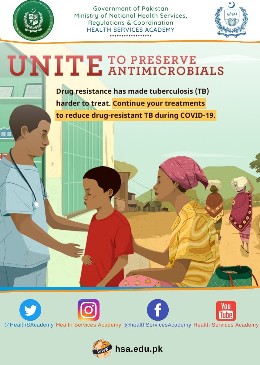 Nabeelm1112's tweet image. Let's ACT TOGETHER to stop the silent pandemic of Antimicrobial Resistance!  #WAAW2022HSA #PreventingAMRtogether