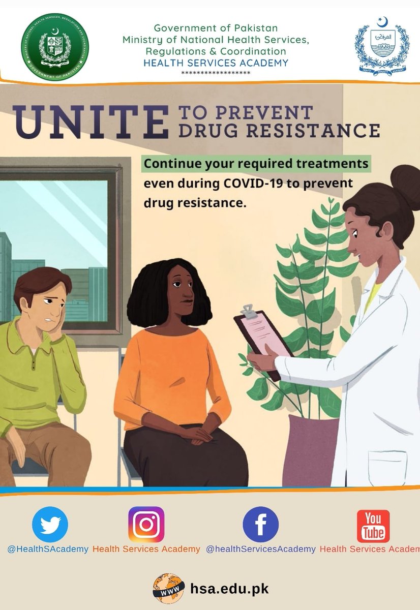 Nabeelm1112's tweet image. Let's ACT TOGETHER to stop the silent pandemic of Antimicrobial Resistance!  #WAAW2022HSA #PreventingAMRtogether