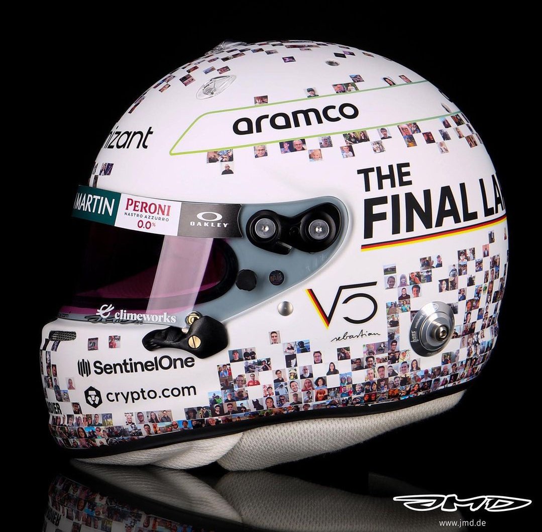 capacetesdaf1's tweet photo. Sebastian Vettel: The Final Lap https://t.co/Wo9zHs079I