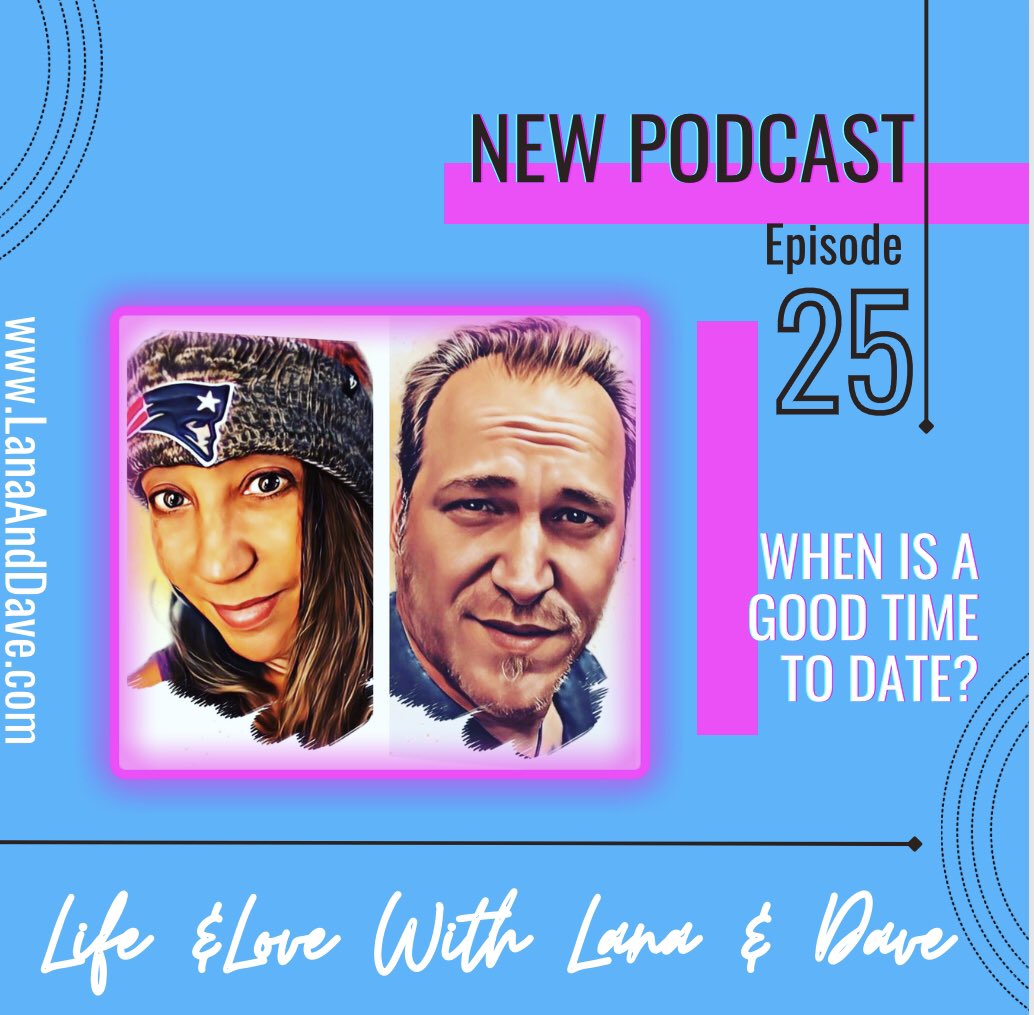 LanaAndDave's tweet photo. Good morning!  Episode 25 is up!
Listen now! 
https://t.co/unYs5ahWhs

#LanaAndDavid #LoveAndLife #podcast #podcastersofinstagram #applepodcast #Spotify #amazon #iheart #broadcast #subscribe  #buzzsproutpodcasts #dating #timing #healthyrelationships #delay #takeatimeout https://t.co/vkGMsLlGoV