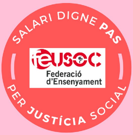 miquelhiguera2's tweet photo. Un dia més sense acord salarial per al Personal d'Administració i Serveis de les escoles concertades i per al personal docent dels nivells no concertats. Ja en són 321! #SalarisDignes https://t.co/5LynPPXCyF