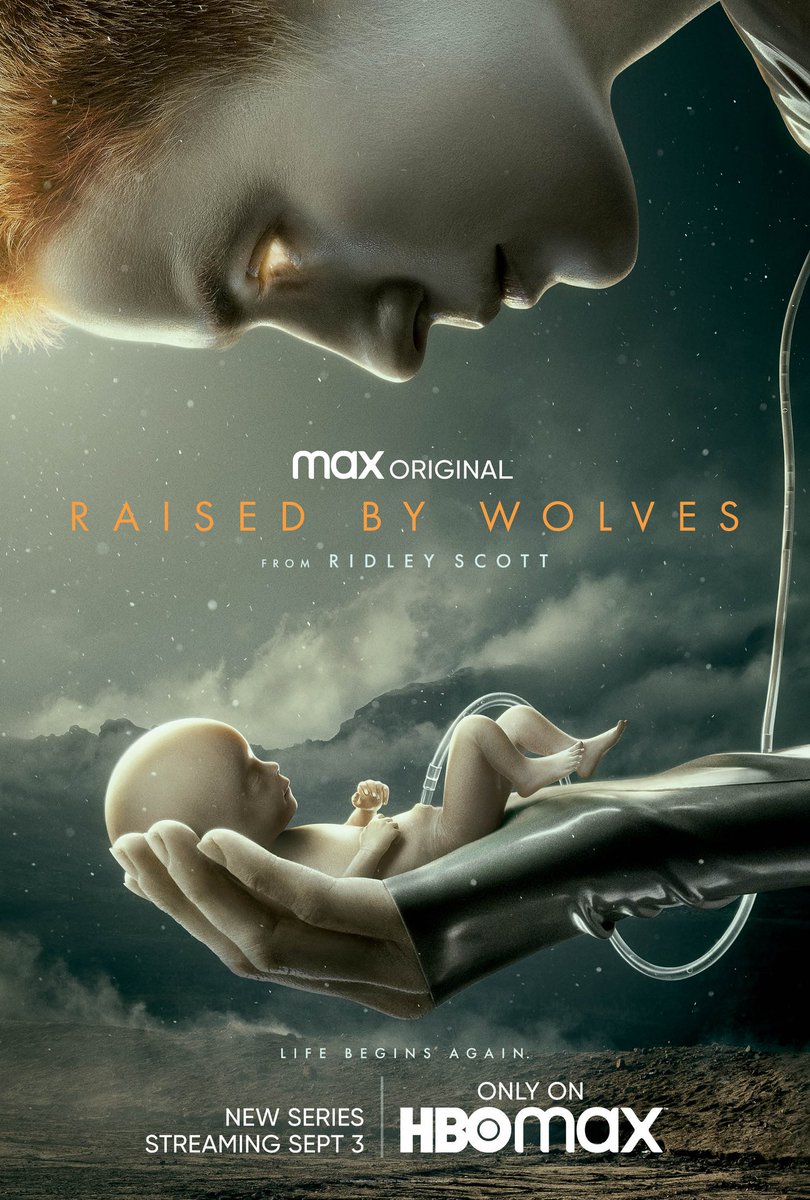 Chelle0573's tweet photo. @saveRBWofficial @AmazonStudios @AppleTVPlus @netflix @AMCPlus @paramountplus @STARZ @Showtime @hulu @peacock @FXNetworks @DisneyPlus @wbd @PrimeVideo #RaisedByWolvesMax was the victim of a merger. We can't let it end like this. It is a great sci-fi series. It has a HUGE global fanbase & a HUGE potential for millions in merchandising profits. Please #RenewRaisedByWolves and give us a season 3. https://t.co/RHPWbJ1lId