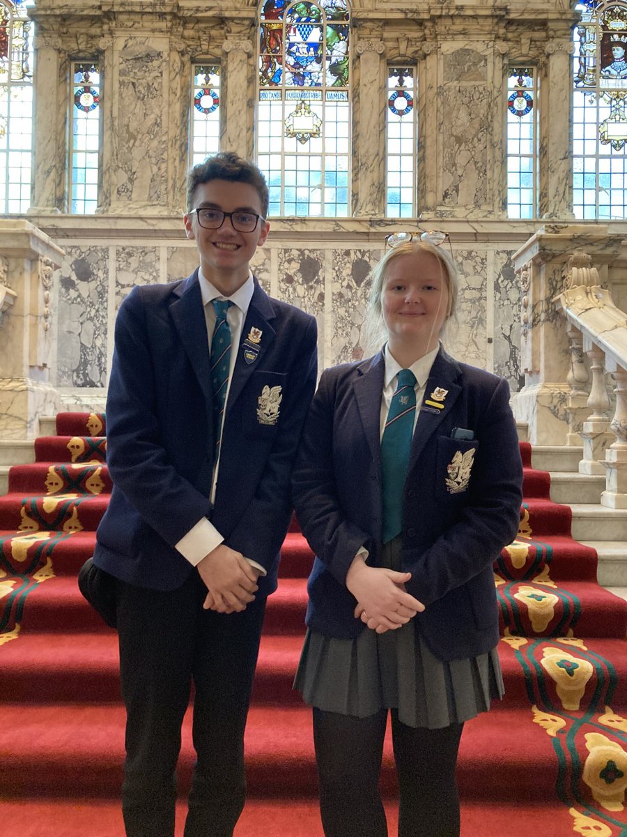 Wellington_BT7's tweet photo. Yr14s Nina & Joshua attended the COP27 Climate Negotiation Simulation Event run by the @BCouncil_NI at Belfast City Hall. Working with 27 NI schools & an international school in Cairo, they discovered what it was like to negotiate a climate deal
#COP27simulation @ClimateInteract https://t.co/bmgHkIPEfH