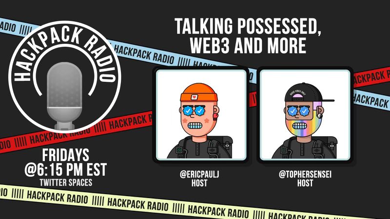 ericpaulj's tweet photo. See you all for #HackPackRadio at 6:15pm est with @tophersensei https://t.co/rejYlDCE5f https://t.co/NOmODK8t3Q