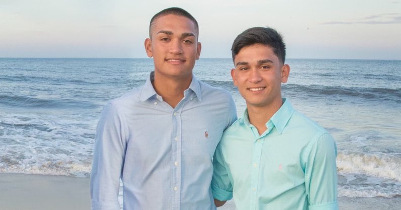tbhorka's tweet photo. Tomorrow is senior day for Notre Dame graduate student punter Jon Sot. 

It’s also what would have been his late brother’s 24th birthday. 

“He was my best friend,” Sot said.

Sot’s story is one of strength, remembrance and an undying brotherhood: 
https://t.co/iNWj23J3qE https://t.co/gugNM8h7gH