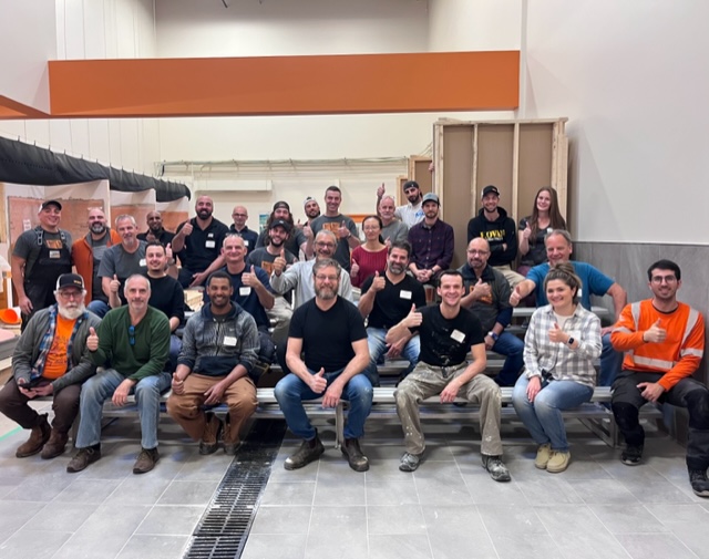 schluterNA's tweet photo. We had a great time at the Innovation #Workshop Part 2 in Montreal this week. We learned more about #Ditra-Heat (even played with the peel & stick version), built a custom vanity with #Kerdi-Board and #Kerdi-Line... and so much more!
https://t.co/5uIIJY5OOB https://t.co/0uwdjMoXdT