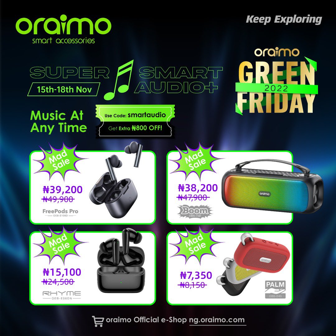 humairehhassan's tweet photo. I'm in love with these oraimo smart audio devices. You can never go wrong with them. 
#oraimoSuperSmartAudio https://t.co/Ns4u3A4UQ0