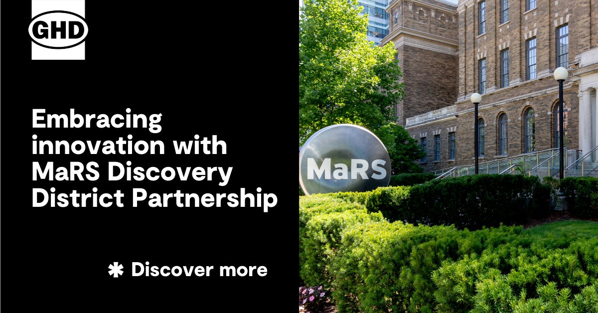 We have partnered with MaRS Discovery District, North America’s largest urban innovation hub.

Through this program, we will provide proof-of-concepts and engineering expertise for technologies that decarbonize the energy sector.

Learn more: bit.ly/3g7XadC