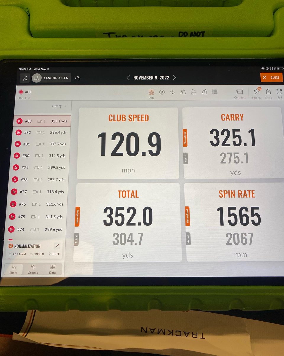 Ibroke70's tweet photo. Rainy Day! No Problem! I will be at @BigShotsGolfBCS @CityofBryan @CityofCS 11-19-22 with Trackman 4 setup and cameras to give introduction to our lesson program and what is offered. Everyone come over and take a few swings. It is awesome! Have breakfast, lunch or a few drinks. https://t.co/54ulzopT0U
