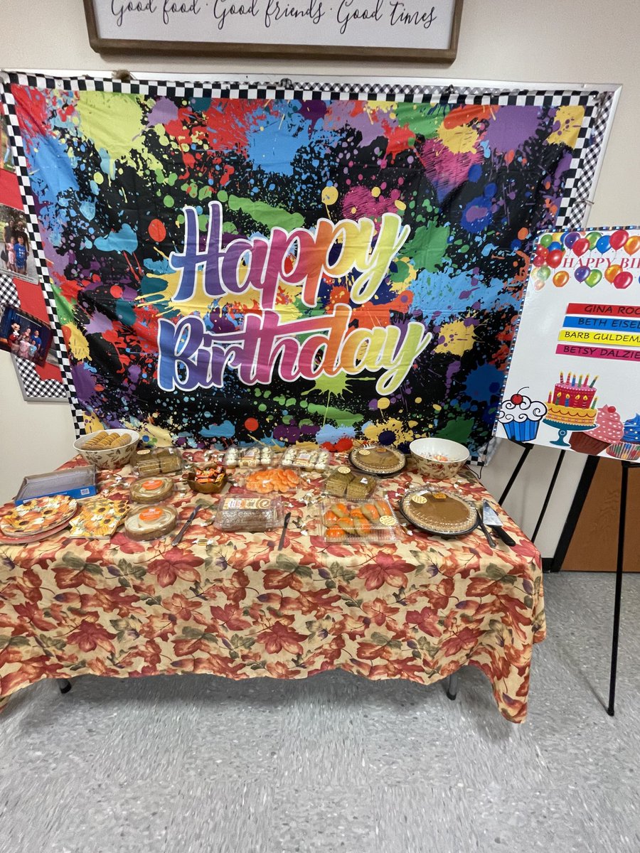 Celebrating staff birthdays for the month of November. #wearefield