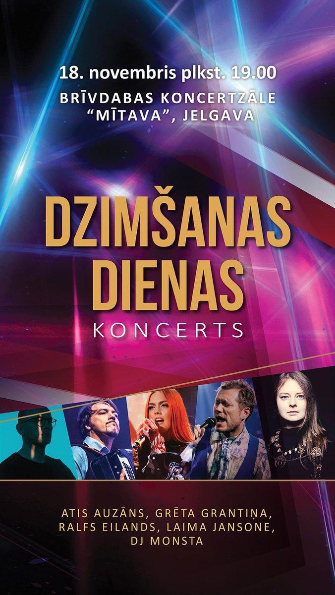 RalfsEilands's tweet photo. Šovakar 19:00 Jelgavā būs labais svētku koncerts! Es dziedāšu, vadītājs vēl populārāks par mani, jo @LaurisReiniks, bet repertuārs ne tāds kā katru gadu - vienkārši pozitīvas, jautras latviešu dziesmas. Ieeja visiem brīva. Priekā! https://t.co/dzLTf9eIvP