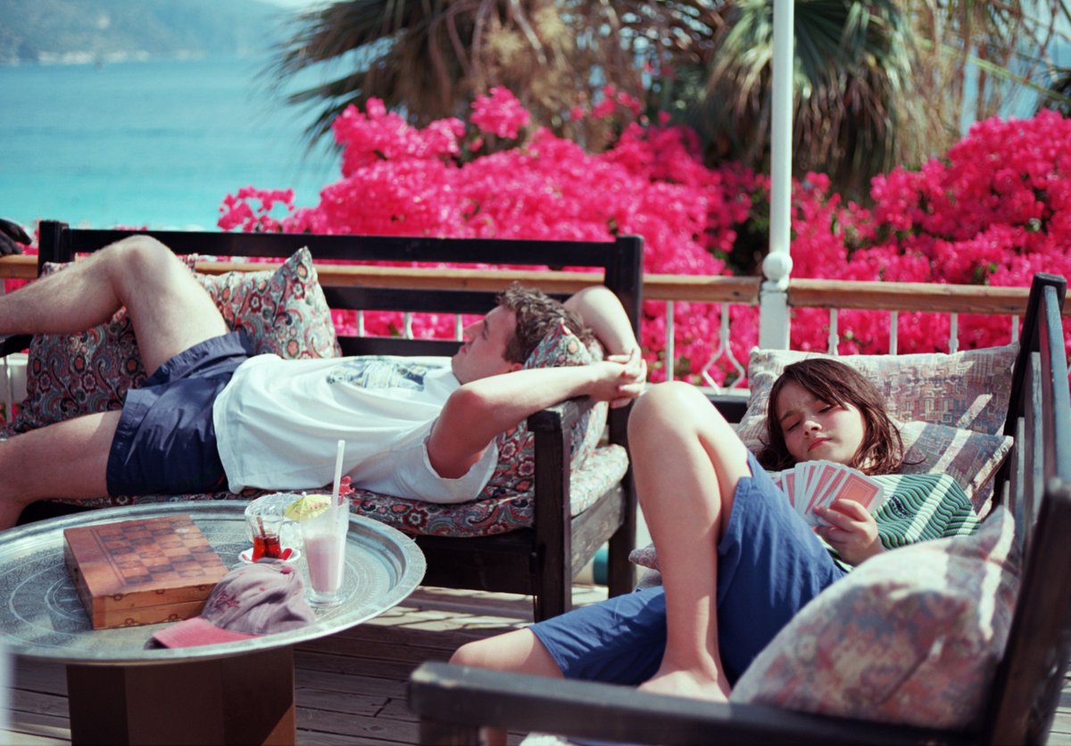 screenscots's tweet photo. The wait is over 🎉

#Aftersun is available to watch in cinemas across UK &amp; Ireland from today via @mubiuk!

Starring Paul Mescal and Frankie Corio, the film poignantly depicts a  father-and-daughter relationship while on holiday in Turkey.

ℹ️ https://t.co/tUpzX7gtEU https://t.co/yyz3njMUzh