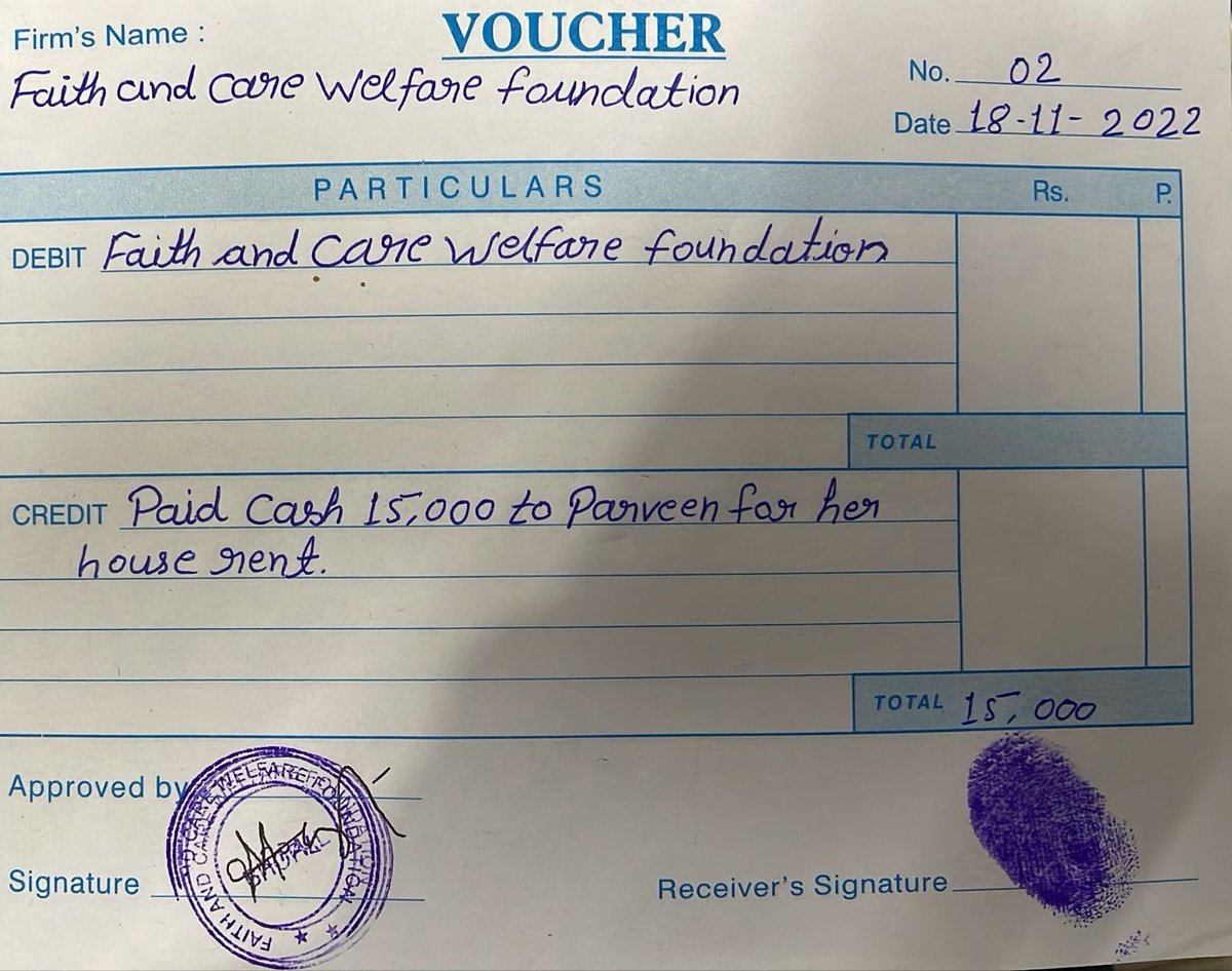 FaithandCare786's tweet photo. This fundraiser is successfully closed now 🤗.

We have handedover the rent of 15K to Parveen ji. Gate is now open ❤️.

Thank you donors for trusting us and supporting parveen ji 🙏. https://t.co/waVP42NdJJ