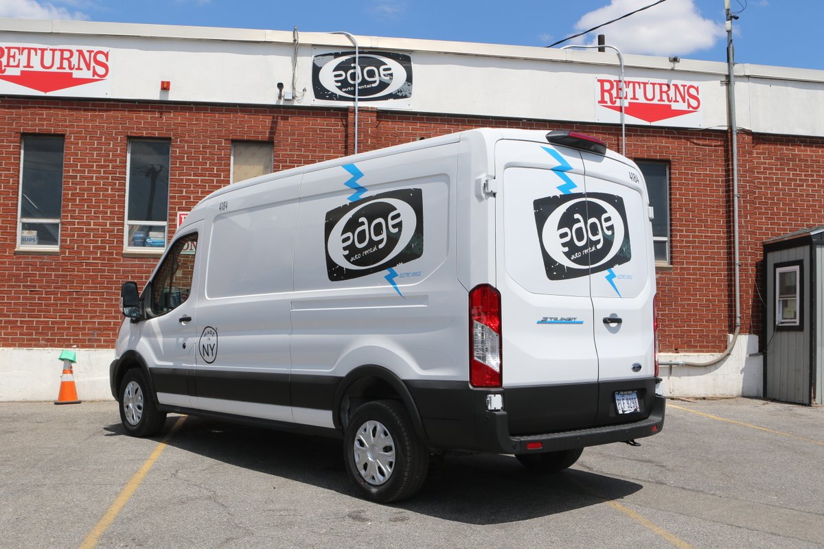 Let’s talk #EVCargoVans and how they help keep costs down for commercial transit. The @Ford Electric Mid-Roof Cargo Van (E-CTMP) can travel 100mi on just 80% charge and has a charging station locator for those long hauls, making it easier to predict fuel costs - if any at all.