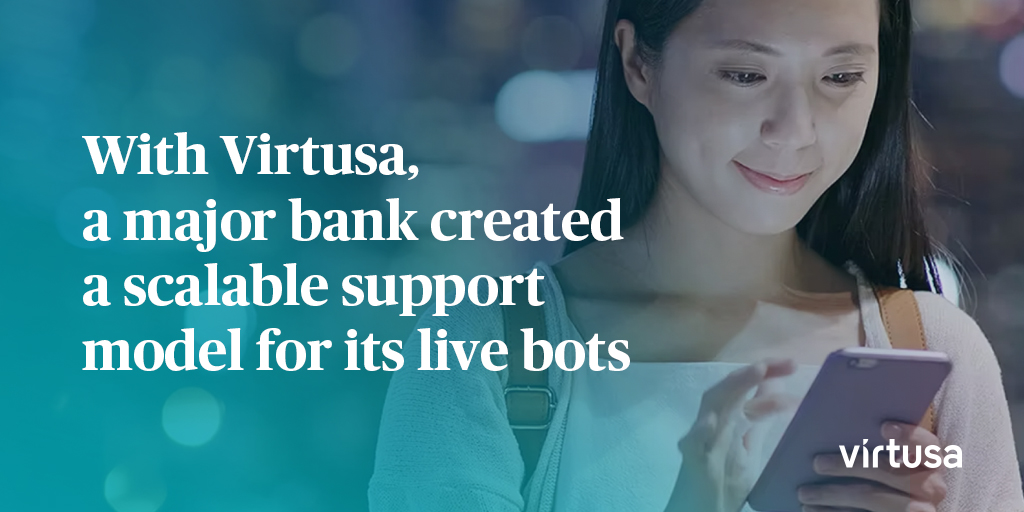 VirtusaCorp's tweet image. Learn how we applied our Intelligent #RoboticOperations framework to streamline a client&apos;s live bot monitoring, maintenance, and incident management: ms.spr.ly/6011dIiGV | #BotMonitoring #Robots #Infrastructure