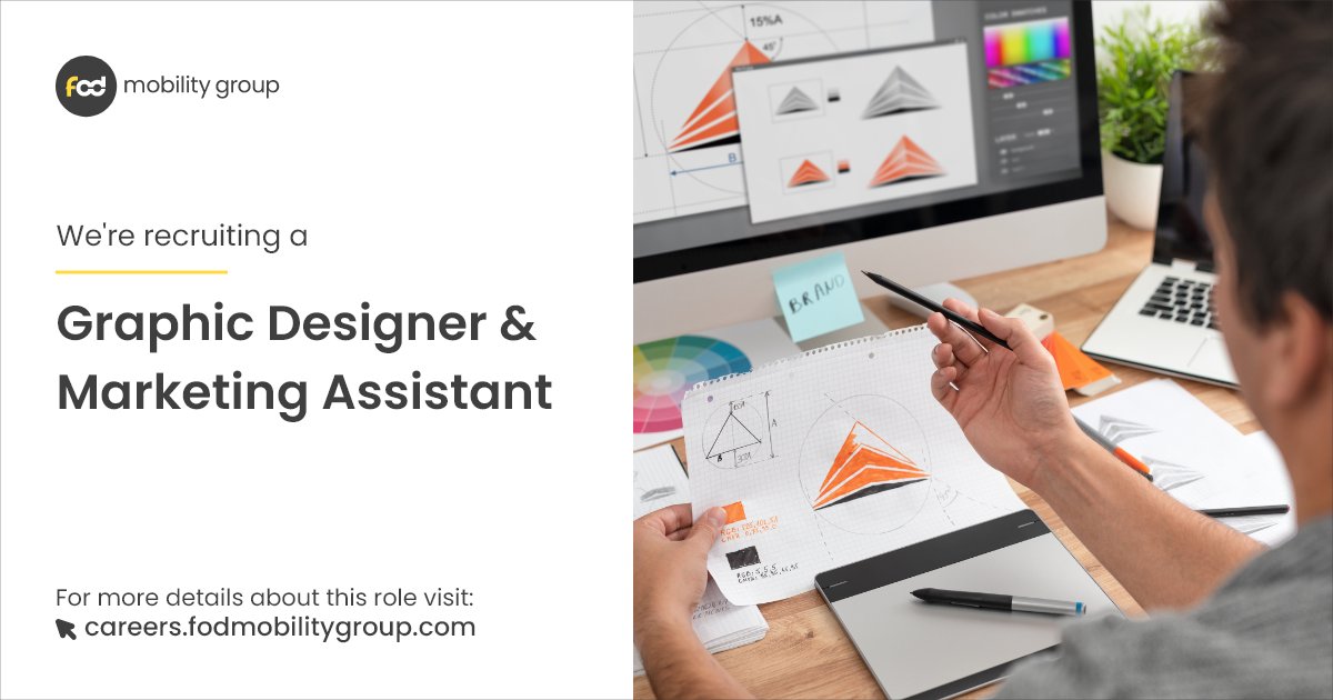 FOD_Group's tweet photo. We’re #recruiting a Graphic Design & Marketing Assistant. 📳💻
If you’d like to join our growing team, get in touch today or visit https://t.co/hOQLIGdPn0 to apply for this #vacancy.
#lifeatfod #marketingassistant #graphicdesigner #techjobs #recruitment #hiring https://t.co/mrTWHWdCSX