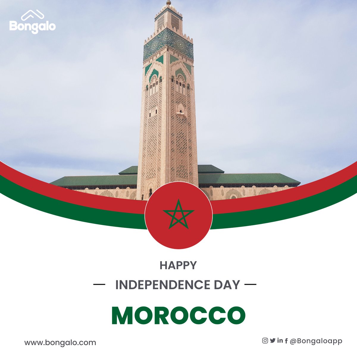 As Morocco celebrates her 67th Independence Anniversary, we join all Moroccans and wish them a Happy Independence day. 
#Morocco #IndependenceDay #celebrate