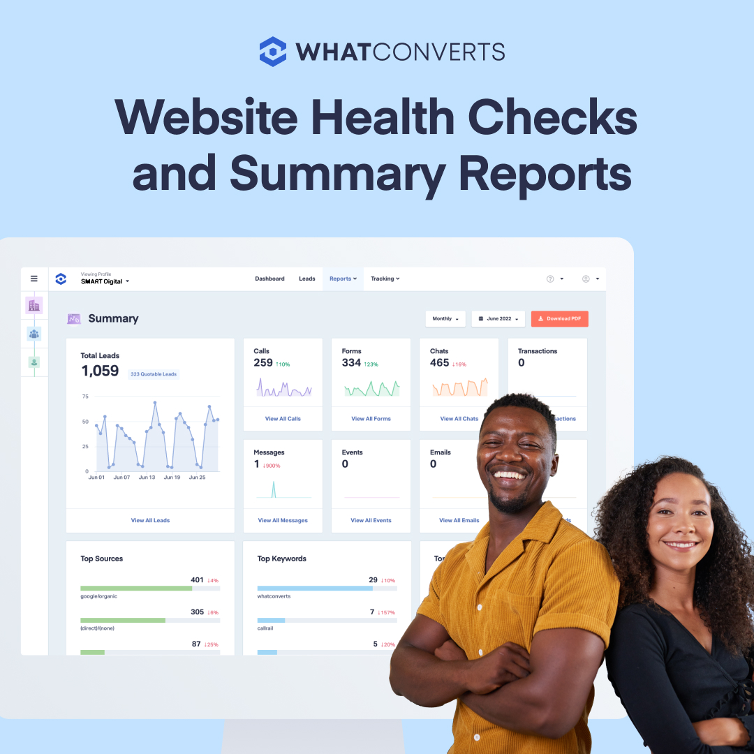whatconverts's tweet image. Sometimes you need a quick green light ✅ on the engine check before moving on to any fires. 🔥

#whatconverts #marketing101 #leadreporting #digitalmarketing #digitalagency #leadtrackingformarketing #inboundmarketing #inboundformarketing #software #saas #summaryreport