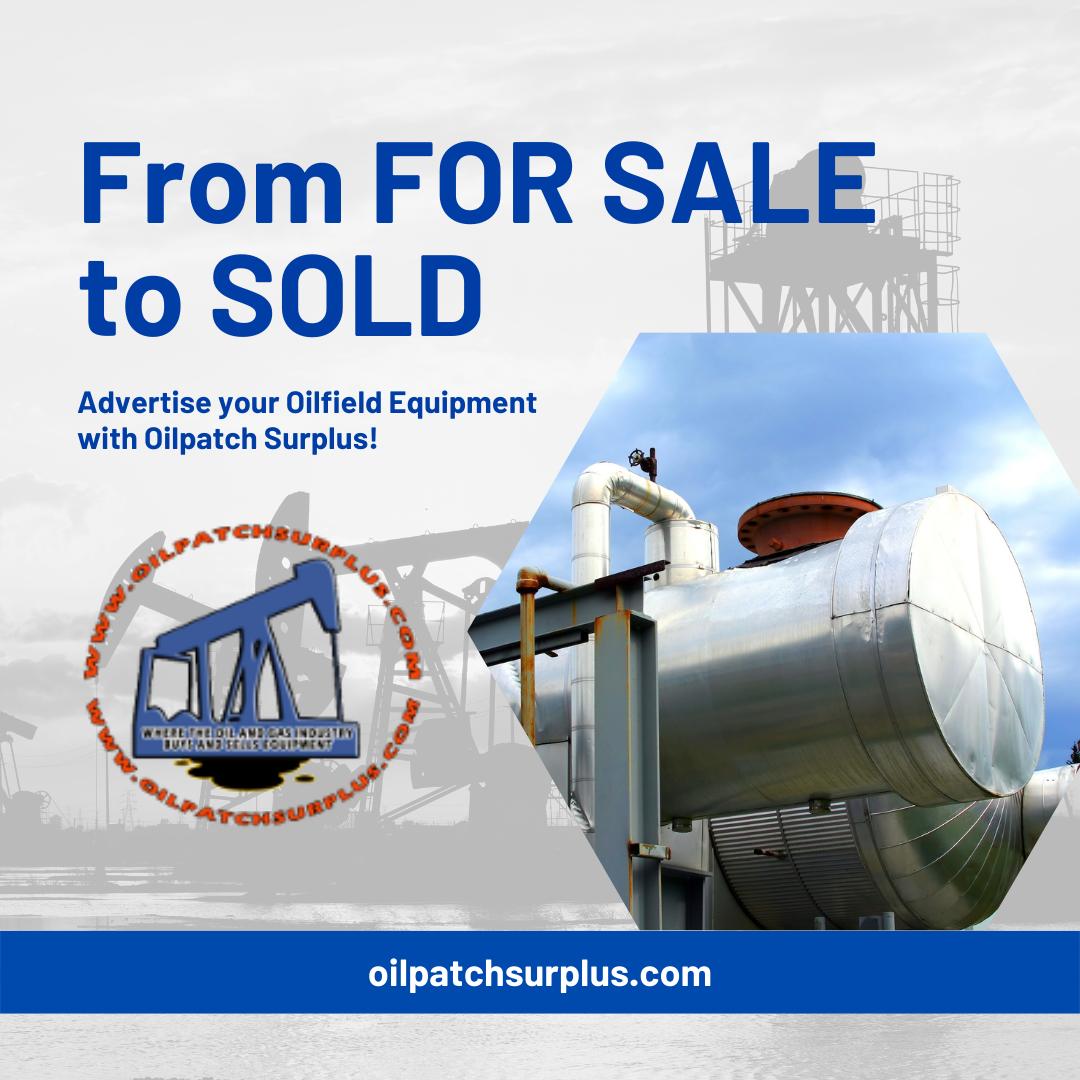 OilpatchSurplus's tweet photo. Oil Patch Surplus is here to help make things simpler for you. 

We're an online marketplace connecting buyers and sellers of oil and gas equipment, and we make it our mission to provide a fair and easy experience for all.

🌐https://t.co/aHezB7iDgD

#OilPatchSurplus https://t.co/jqxY54ADvE