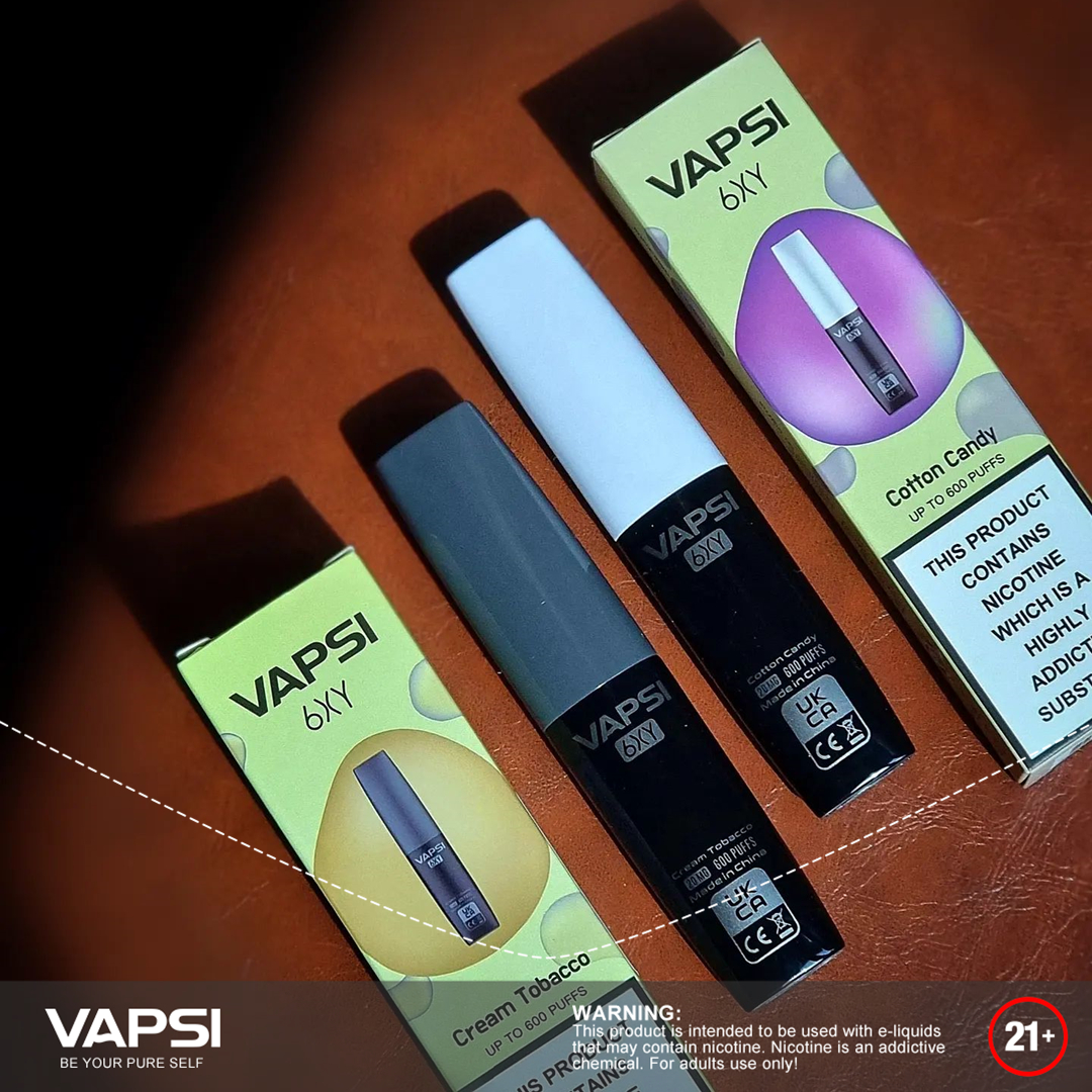 Vapsi_official's tweet photo. Vapsi 6XY 600puffs, simple but not mediocre.
.
.
#vapsi #vapsi6xy #vaporbintaro #vaperwave #vapernation #vaperscommunity #indonesiavaporizer https://t.co/6ZJdo64020