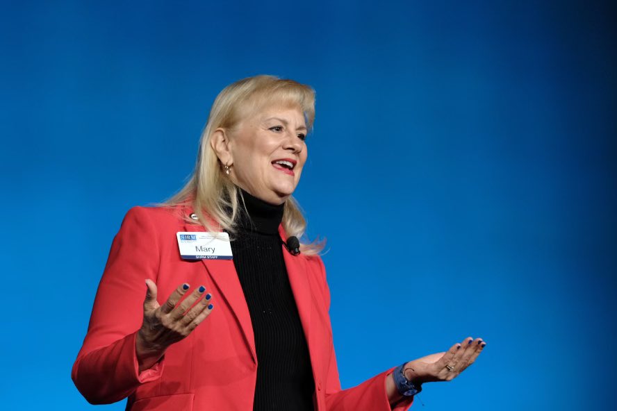 At #SHRMVLBM, <a href="/SHRMMaryCheddie/">Mary Cheddie</a> shares that #empathy is one of the most vital competencies leaders possess. Creating a space where others feel seen, heard, and valued is key to retention, engagement, innovation, and inclusivity. #mentalhealth