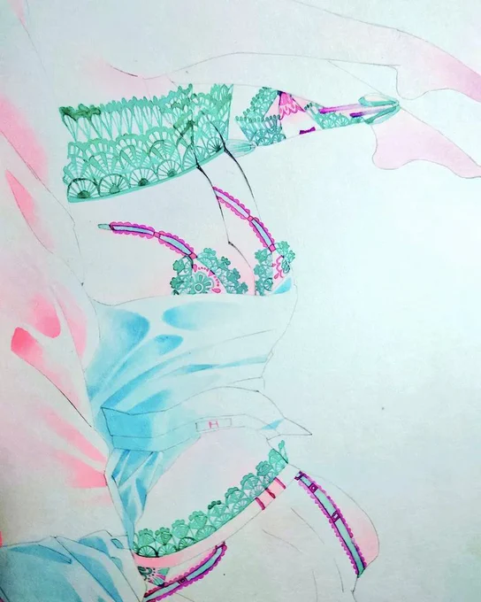 表紙の絵はこんな感じでしたスキャンしたら淡い色全飛びして悲しかったかわいいね 