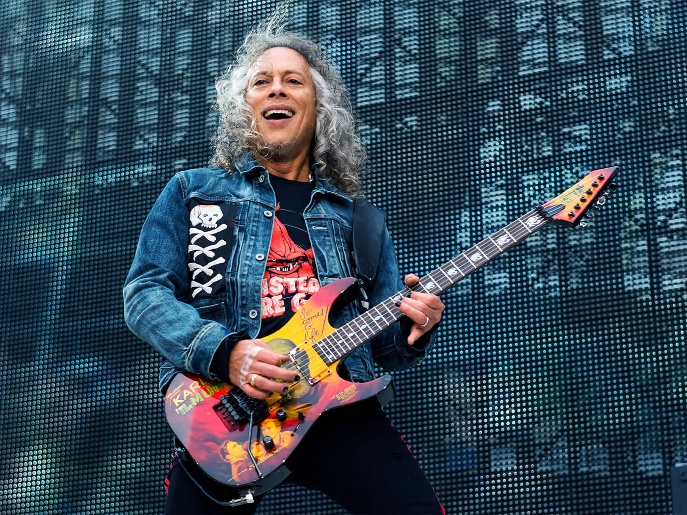 Happy 60th birthday to the Thrash master Kirk Hammett!  