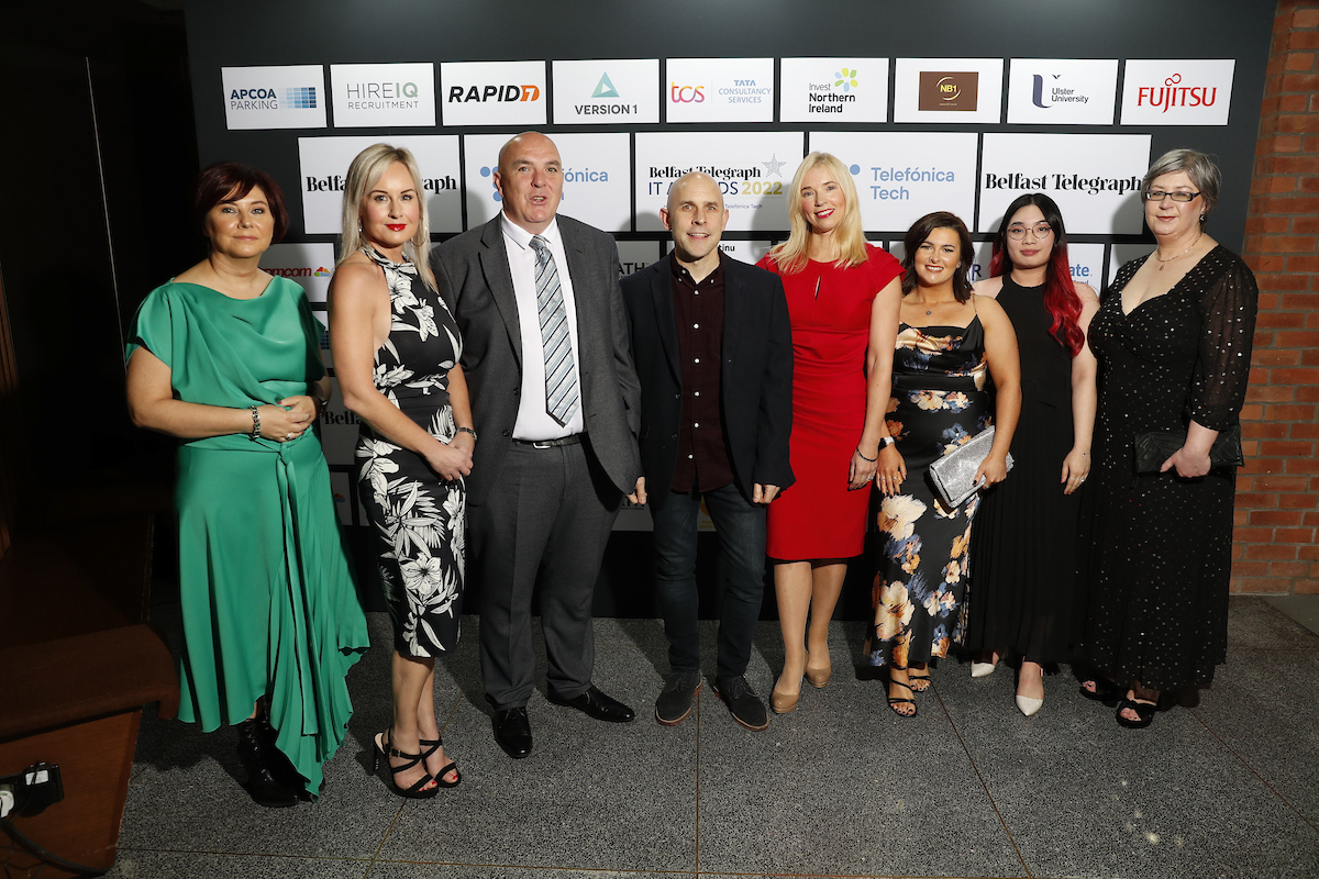 Congratulations to GCD Technologies for winning the "IT Project of the Year" category as sponsored by Codec for their work with Cash for Kids - well deserved winners. For a full list of all the winners on the night click here: bit.ly/3X9Owfb