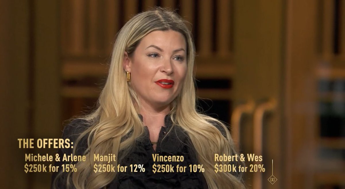 dvcomms's tweet photo. Kristy Miller is really the secret sauce! @scentedmarket This incredible entrepreneur is one to watch!

That’s why every dragon bet on her last night on the Dragon’s Den @cbcdragon 

Congrats to Kristy for landing a deal with Arlene &amp; Michelle!!!@ArleneDickinson @MicheleRomanow https://t.co/phyySZfa76