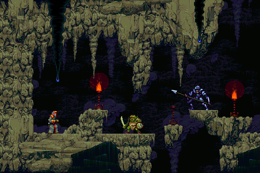 Helm_ll's tweet image. old and cursed, haunted dripping rock, you really shouldn't be here pixel art