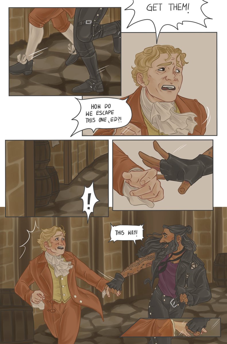 pan_od_tortur's tweet photo. your typical "running away and being pinned against the wall" kiss scene
(here's hoping that it ain't the last one here)
#ofmd #ofmdfanart #gentlebeard #blackbonnet #OurFlagMeansDeath https://t.co/7qluJKR7qL