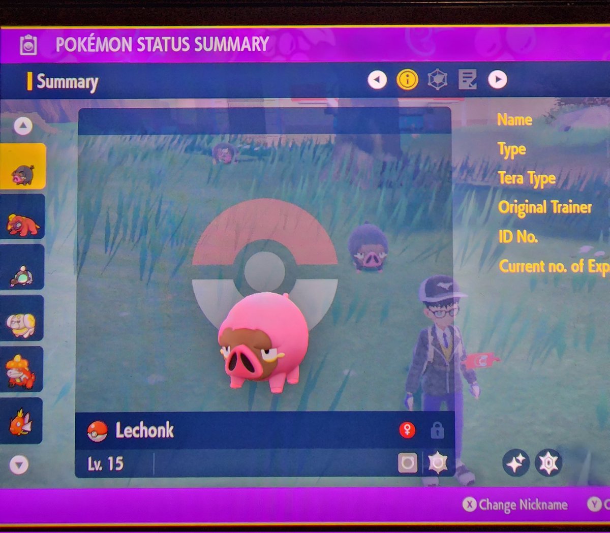 Rywill0614's tweet image. Caught my First Shiny! #PokemonEcarlateViolet #pokemonviolet