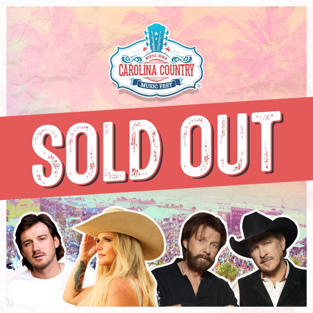 Carolina Country Music Fest on Twitter "CCMF is officially SOLD OUT